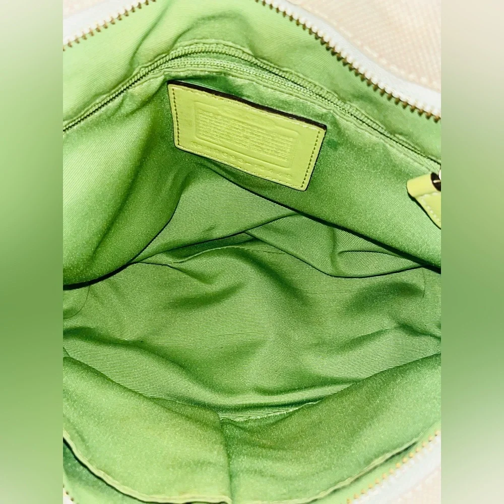 COACH Vintage Carly Canvas/Leather Handbag - Picture 4 of 13